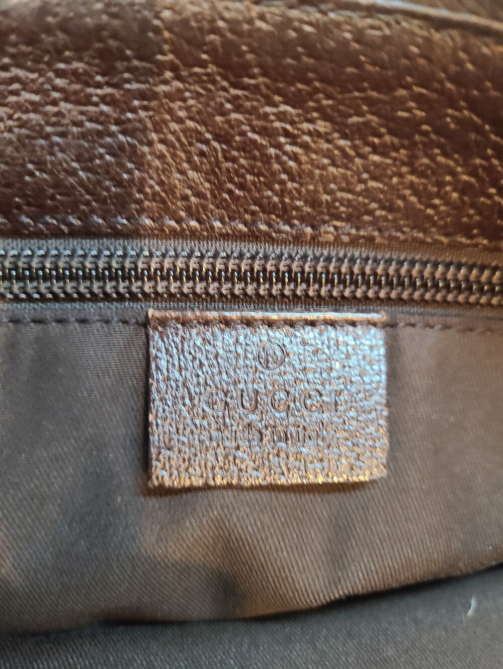 Gucci Vintage Brown GG Supreme Canvas Crossbody - Picture 8 of 15
